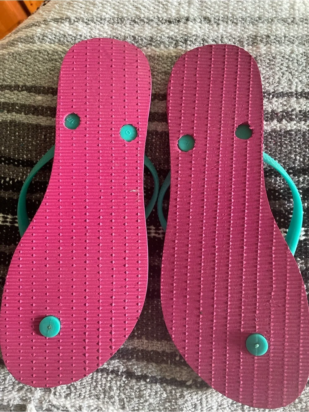 Havaianas Slim Summer Bliss Flip Flop Women's Size USA 11/12 EUR 43/44 NWOB